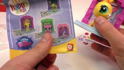 Happy Meal Unboxing und cooles Littlest Pet Shop Spielzeug vom Dezember new