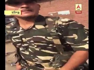 Central force are busy in marketing during Polling time at Ranigunj