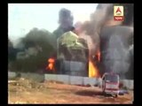 Visakhapatnam: Massive fire breaks out at Duvvada SEZ, 40 fire tenders at spot