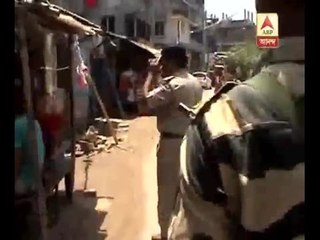 central forces route march in Bidhannagar ahead of Monday's polling