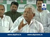 Lalu skips commenting on Nitish's resignation