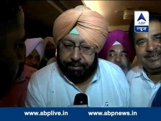 Amarinder Singh dedicates his victory to people of Amritsar and Congress workers