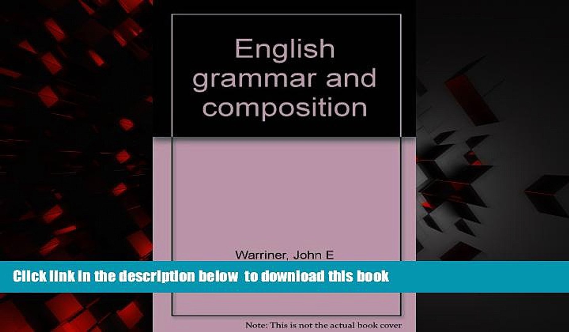 PDF [FREE] DOWNLOAD  English grammar and composition BOOK ONLINE