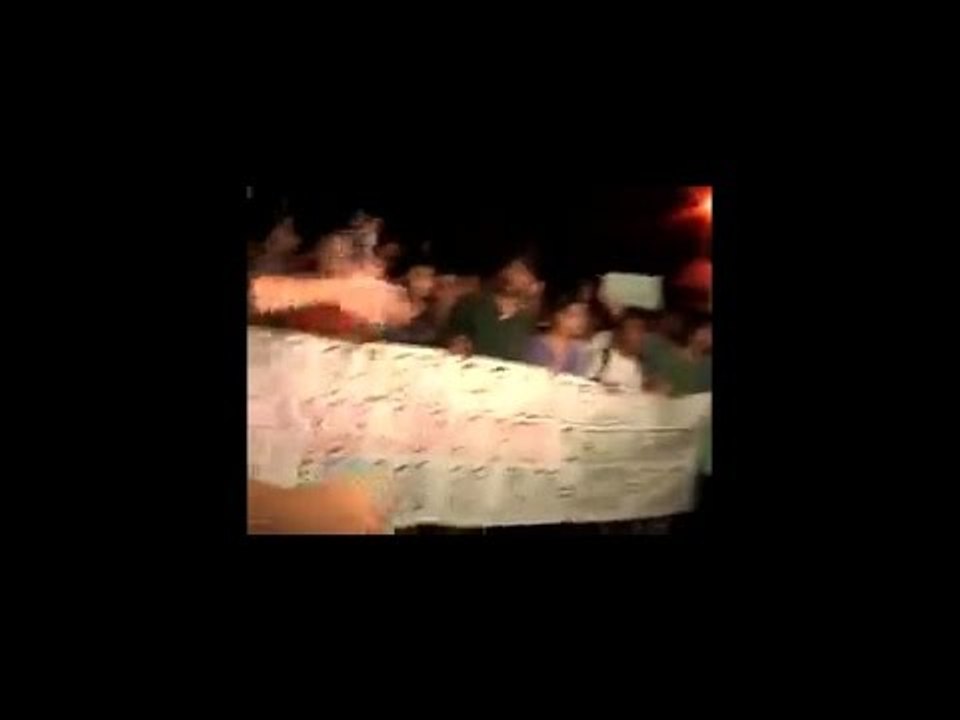 ju Film contro: students' rally from university campus to Dhakuriya