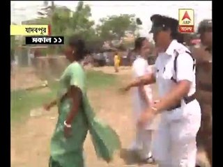 Fake woman voter thrashed out from one booth of  Jadavpur Constituency