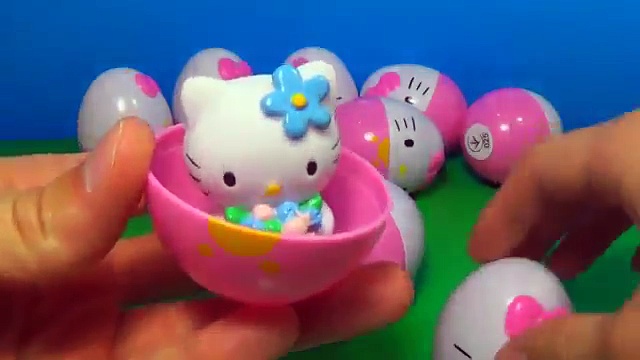 18 Hello Kitty surprise eggs HELLO KITTY HELLO KITTY HELLO KITTY 킨더 서프라이즈
