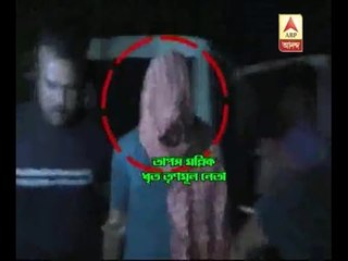 TMC leader Tapas Mallick being taken into custory in college student murder case
