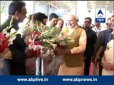 Modi leaves for Delhi; bids goodbye to Gujarat