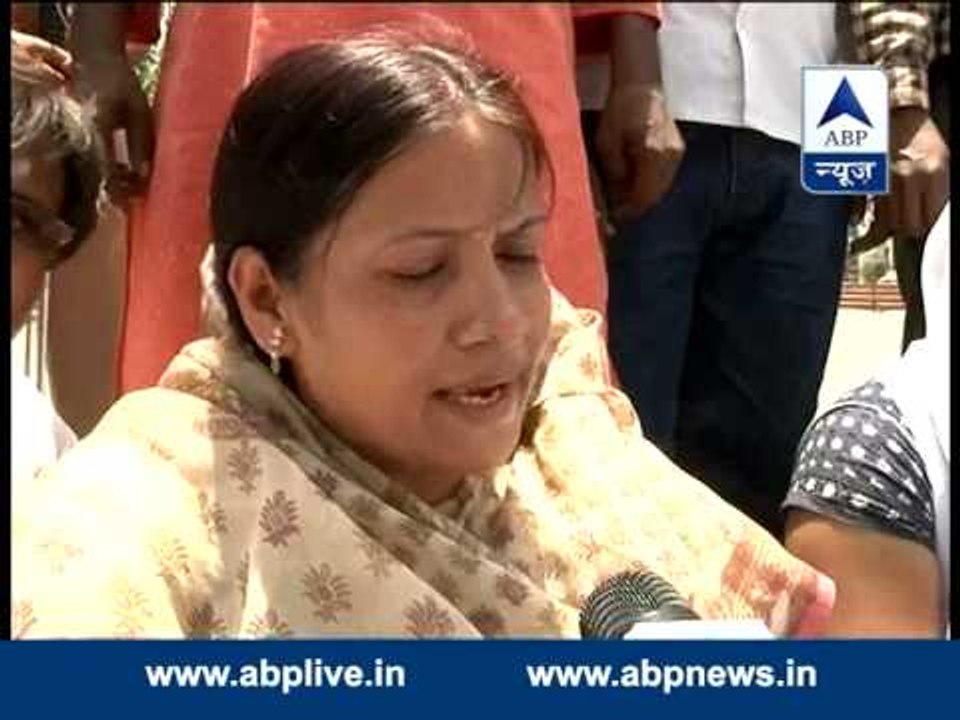 Demonstrations calling for Nitish to take back...