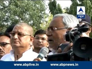 My decision isn't taken in a wave of emotions, it was my moral responsibility : Nitish