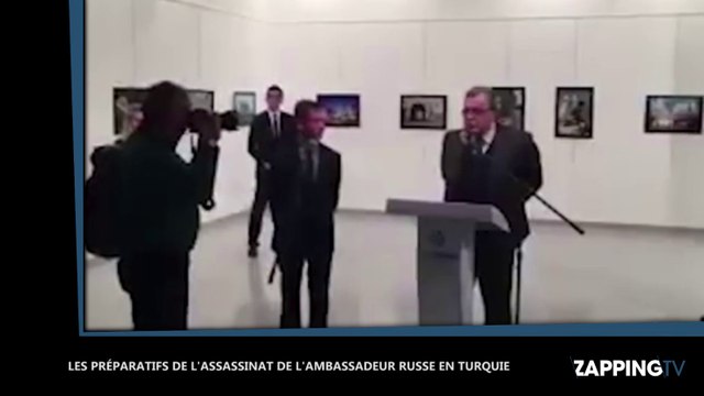 Assassinat de l’ambassadeur russe en Turquie : Les effrayantes secondes du tueur avant le drame (Vidéo)