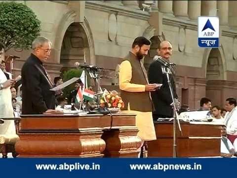 Prakash Javadekar takes oath as a Minister of State