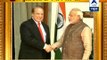 Narendra Modi meets Pakistan PM Nawaz Sharif