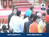 Sonia Gandhi, Rahul at Rashtrapati Bhawan to attend Modi's oath ceremony