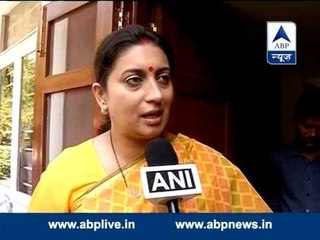 Smriti Irani expresses gratitude towards BJP workers, supporters