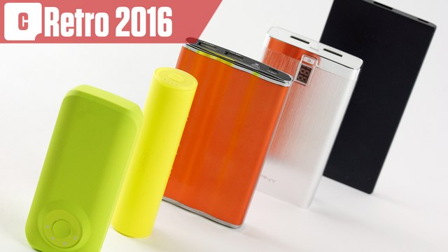 Rétro 2016 - Sélection de batteries externes pour jouer à Pokemon GO sans stress