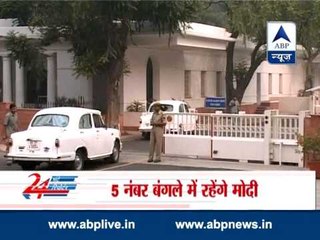 Modi moves into 7 RCR