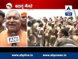 Water cannons fired at demonstration of BJP women workers over the Badaun case