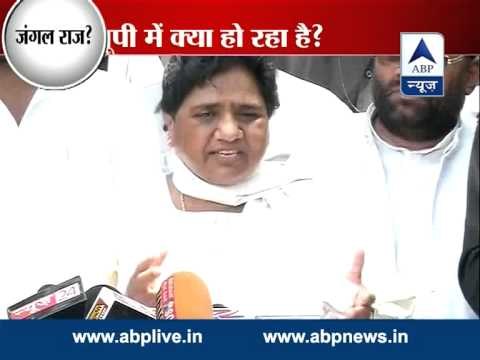 Mayawati slams SP govt, again demands imposition of Prez rule