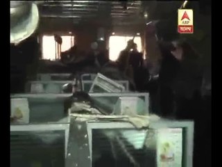 Watch our correspondent reporting from the place where the massive fire breaks out