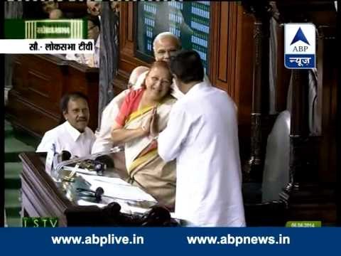 BJP MP Sumitra Mahajan elected Lok Sabha Speaker unanimously