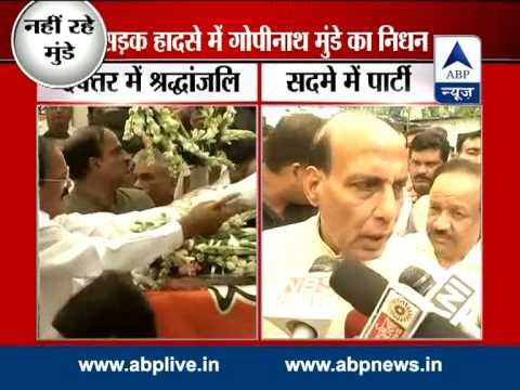 BJP leaders pay tribute to Gopinath Munde