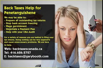 Penetanguishene , Back Taxes Canada.ca , 416-626-2727 ,taxes@garybooth.com _ CRA Audit,
