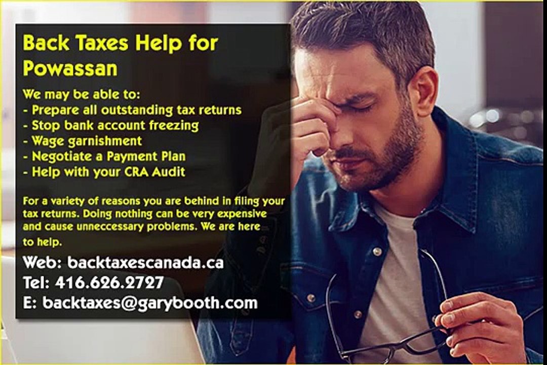 Powassan , Back Taxes Canada.ca , 416-626-2727 , taxes@garybooth.com _ CRA Audit, Tax Returns