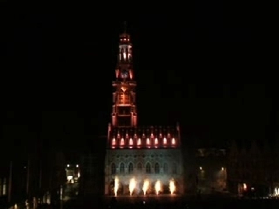 Arras - Embrasement du Beffroi 2007