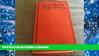 Hardcover Canoe Boys And Campfires On Book