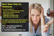 Shelburne , Back Taxes Canada.ca , 416-626-2727 , taxes@garybooth.com _ CRA Audit, Tax Returns