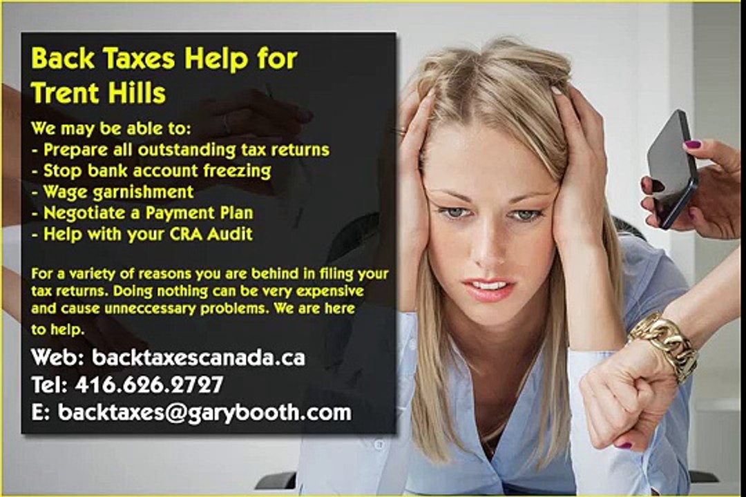 Trent Hills , Back Taxes Canada.ca ,416-626-2727 ,taxes@garybooth.com _ CRA Audit, Tax Returns