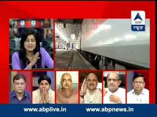 ABP News Debate: Rail fares hiked, are these the promised 'achhe din'?