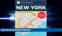 Hardcover City Walks: New York: 50 Adventures on Foot Full Book