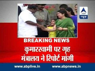 Home Min asks Karnataka govt for report within 48 hours over HD Kumaraswamy issue