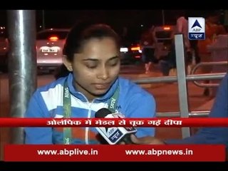 Dipa Karmakar misses medal by a whisker; I wasn't under pressure, says Dipa to ABP News