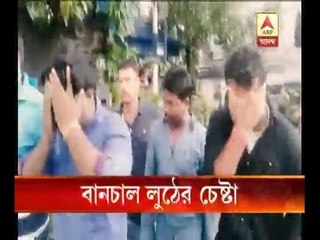 Trying to robbed a businessman at Jessore Road, goons arrested