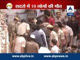 Death toll reaches 10 in Delhi building collapse