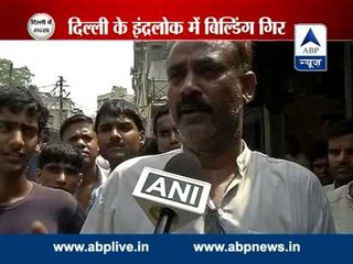 Building collapse in Inderlok area of Delhi