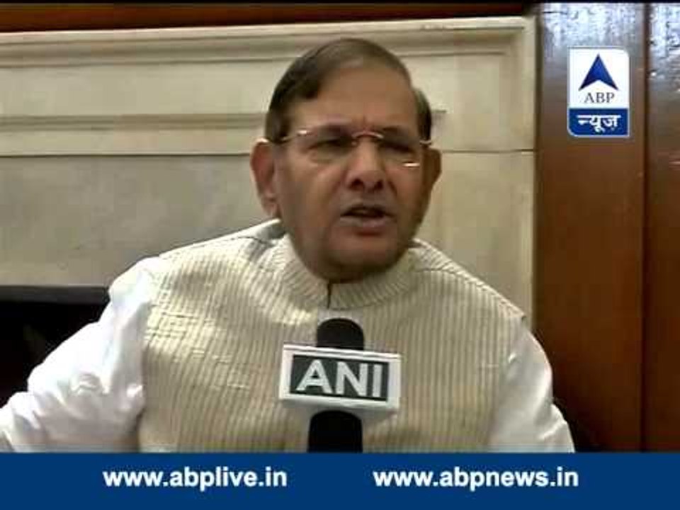 Sharad Yadav condemns OP Dhankar's statement