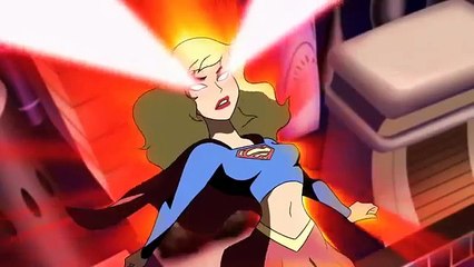 Superman & Supergirl Heat Vision Compilation Justice League High Quality