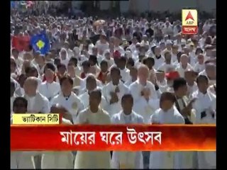 Mother Teresa is now St.Teresa, celebration in Kolkata also