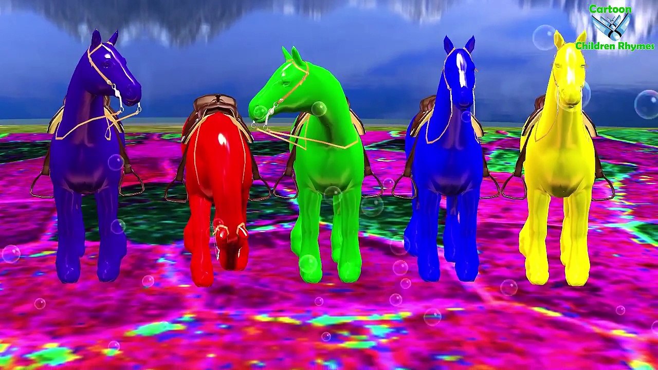 Bear Color Song Collection || Popular Nursery Rhymes || Cartoon Children Rhymes