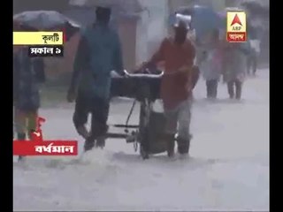 Water logged in several areas of Asansol