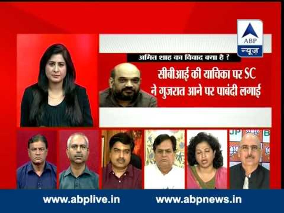 ABP News debate: Why Congress is scared of Amit Shah?