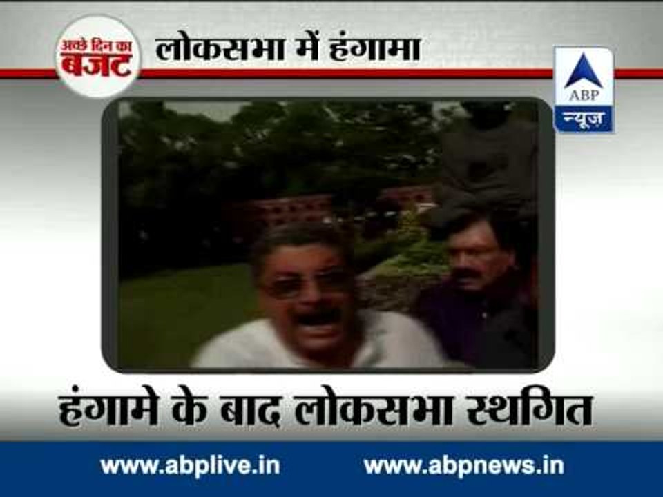 BJP, TMC MPs come on verge of clash in Lok Sabha