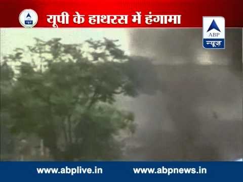 Locals protest after rape victim killed in Uttar Pradesh's Hathras