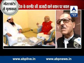 Vaidik couldn't have met Saeed without govt's knowledge: Congress MP, Saifuddin Soz