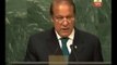 Nawaz Sharif rakes up Kashmir issue at UN General Assembly