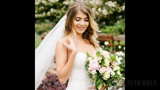 Красивые свадебные прически на средние волосы с фатой — Лучшие вариант